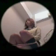A Japanese bowlcam production featuring a girl pooping on a Western-style toilet - as seen from a hole in the wall and from inside the toilet bowl. About 7 minutes.
